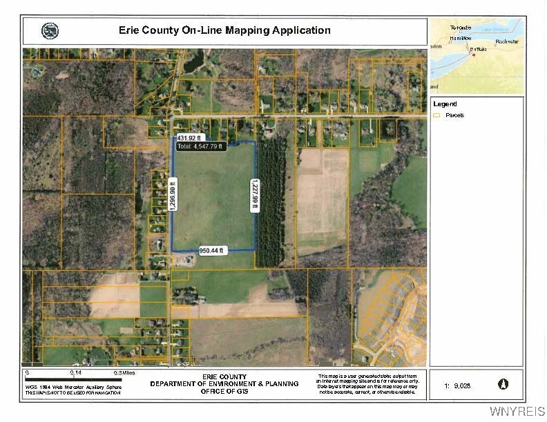 photo 1 :  V/L Angle Road, Orchard Park NY 14127